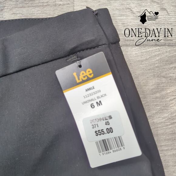 Lee Pull On Ankle Pants Size 6 - Picture 2 of 6